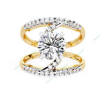 Load image into Gallery viewer, Accented Engagement Ring ENAC1221
