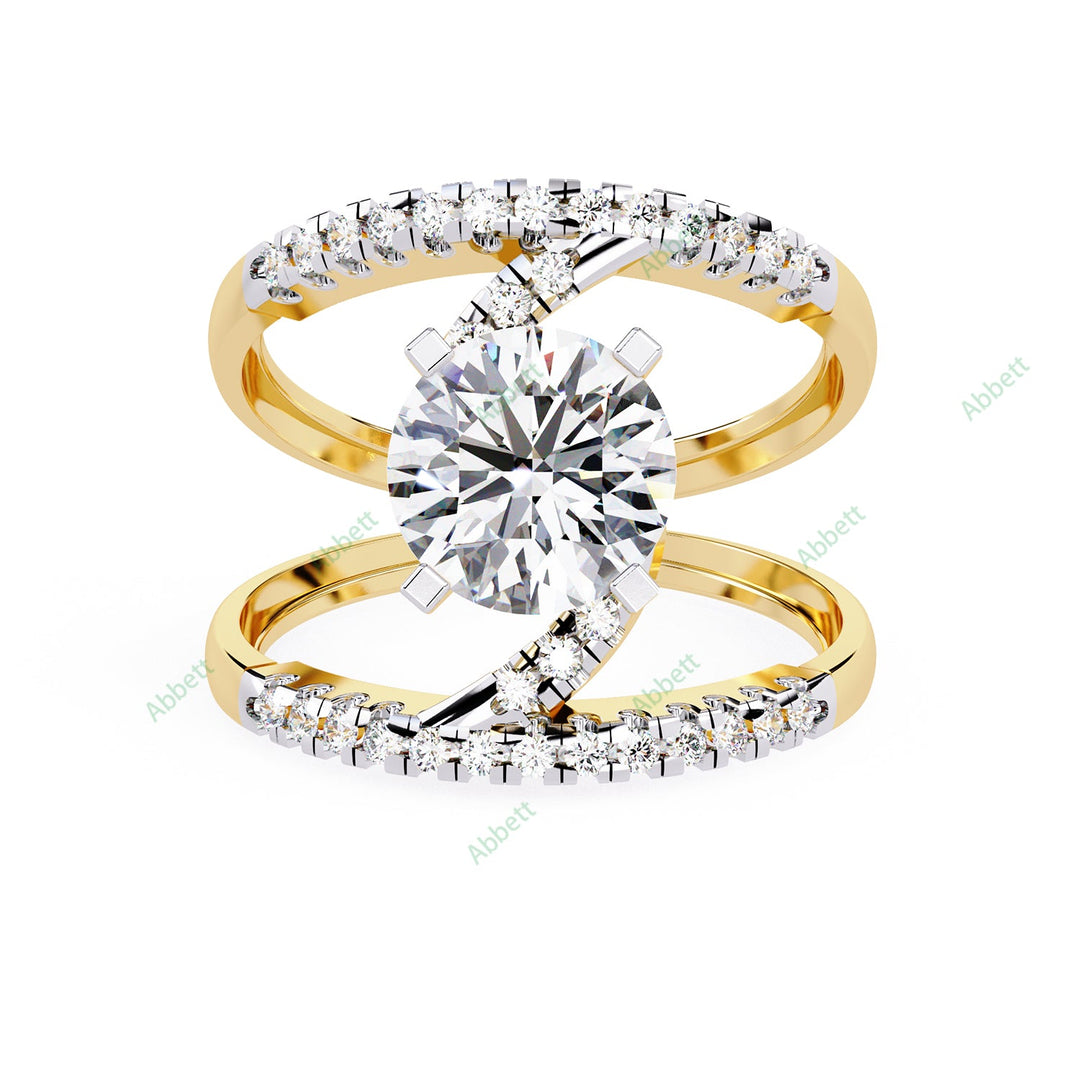 Accented Engagement Ring ENAC1221