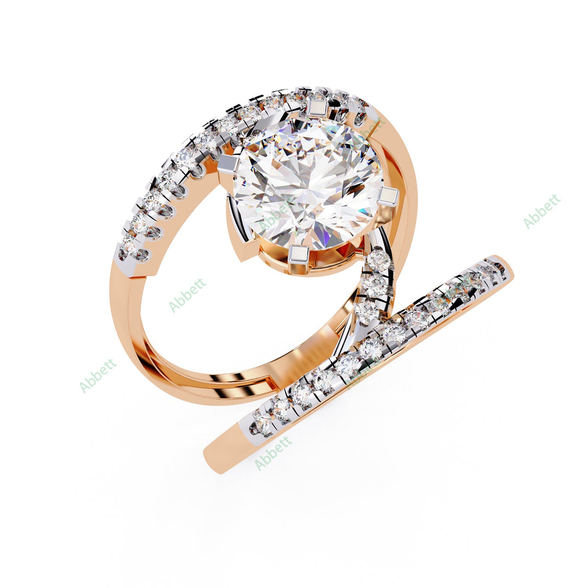 Accented Engagement Ring ENAC1221