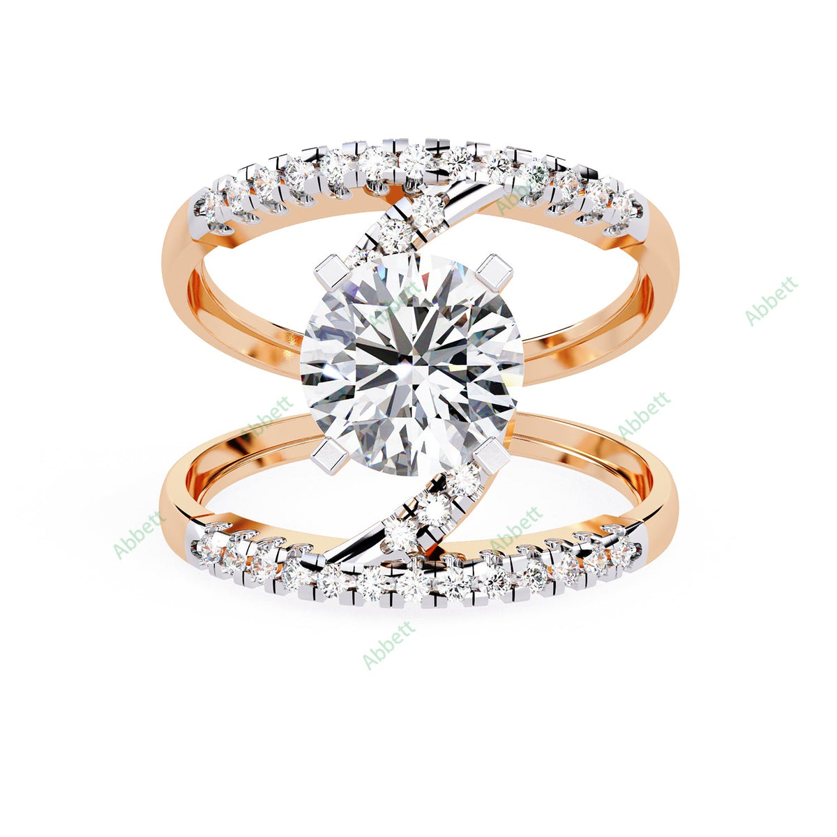 Accented Engagement Ring ENAC1221