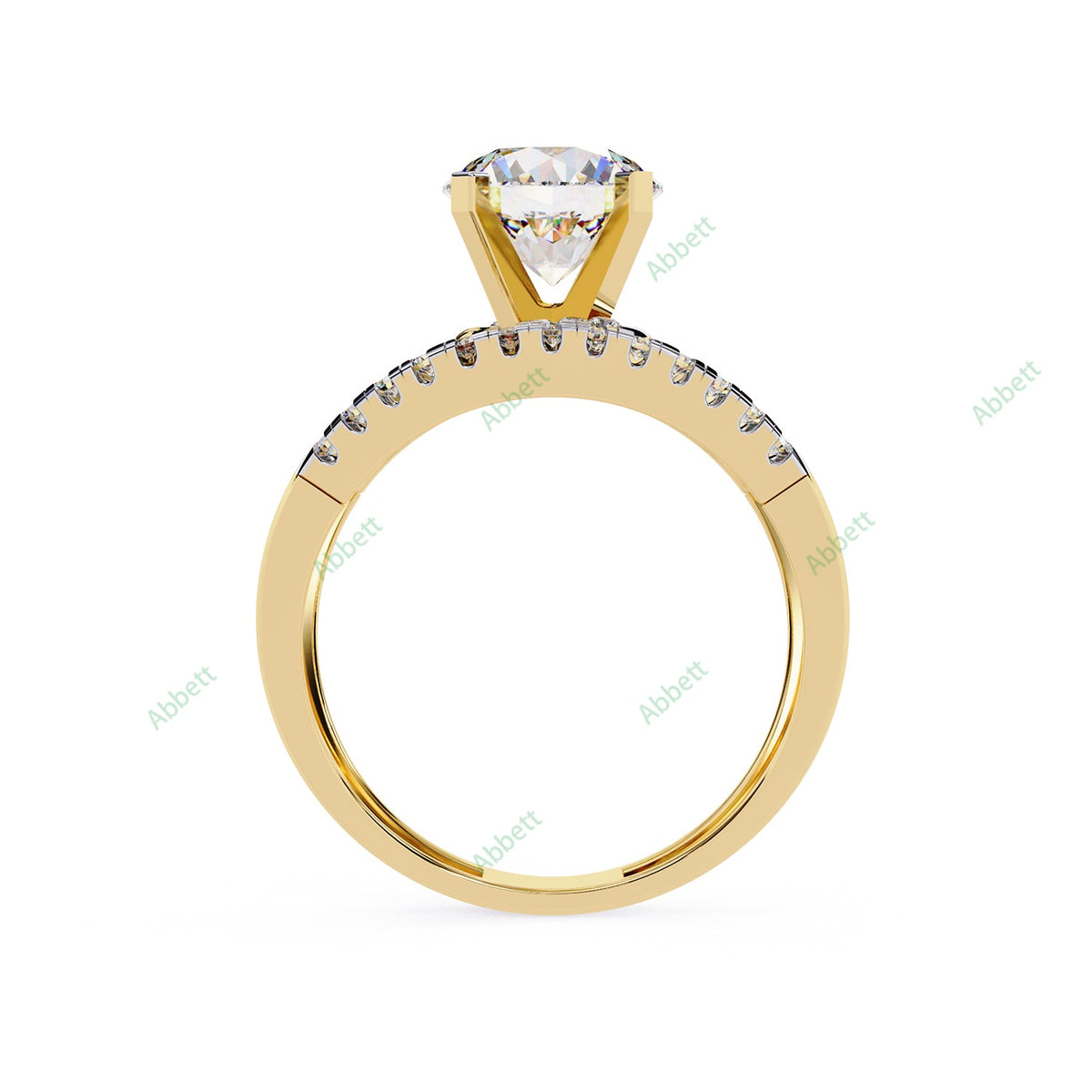 Accented Engagement Ring ENAC1221