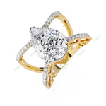 Load image into Gallery viewer, Accented Engagement Ring ENAC1222
