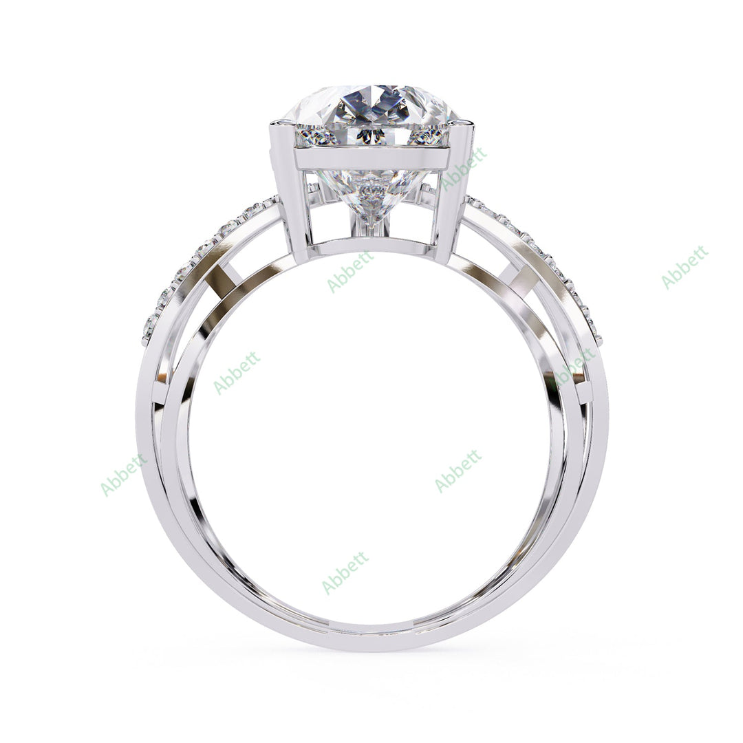 Accented Engagement Ring ENAC1222