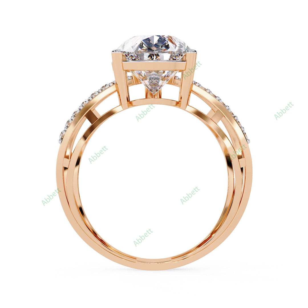 Accented Engagement Ring ENAC1222