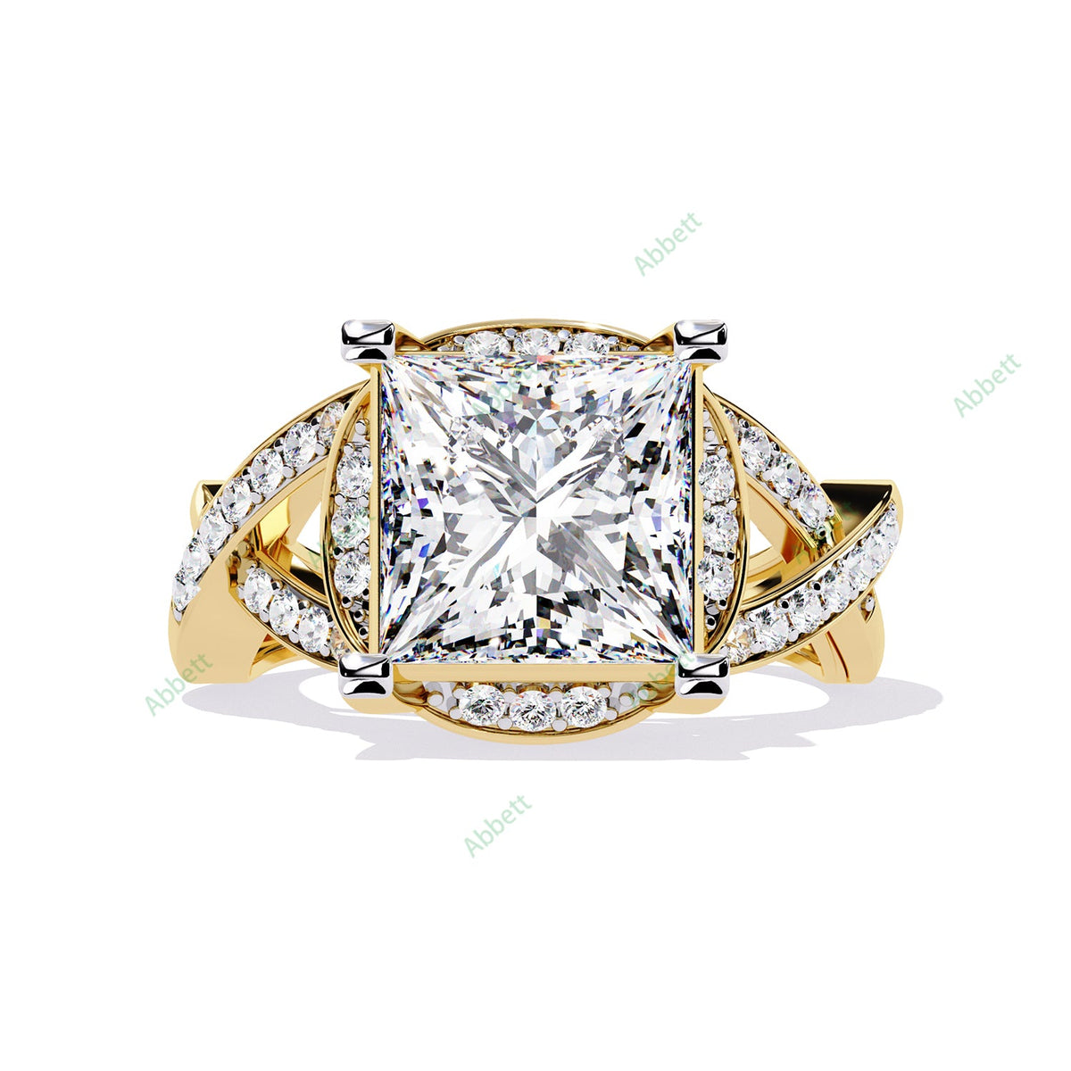 Accented Engagement Ring ENAC1223