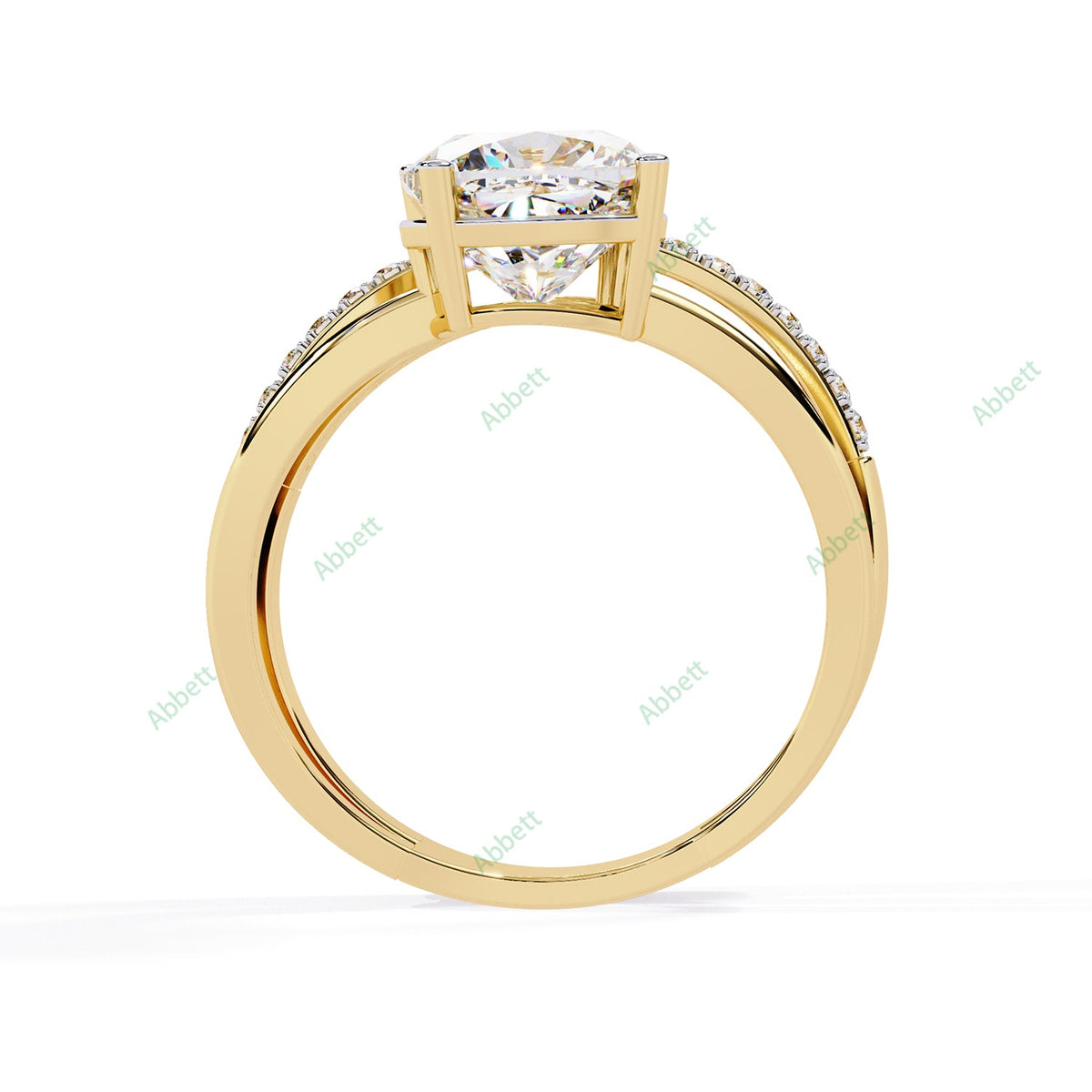 Accented Engagement Ring ENAC1226