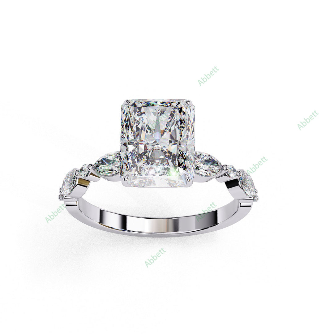 Accented Engagement Ring ENAC1493