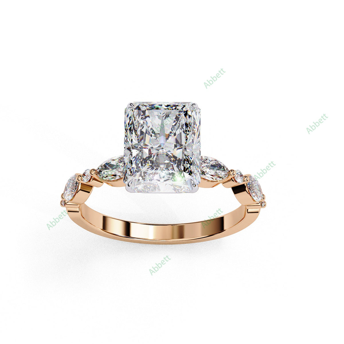 Accented Engagement Ring ENAC1493