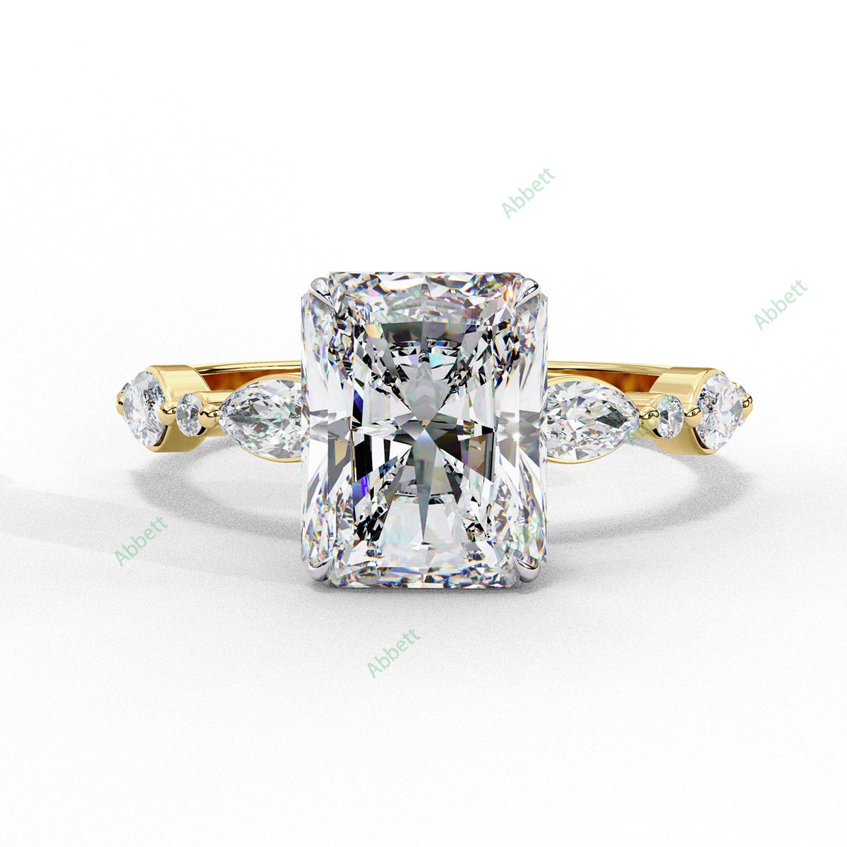 Accented Engagement Ring ENAC1493
