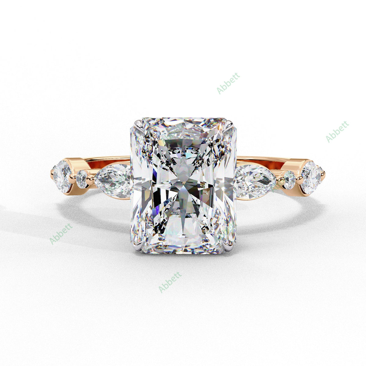 Accented Engagement Ring ENAC1493
