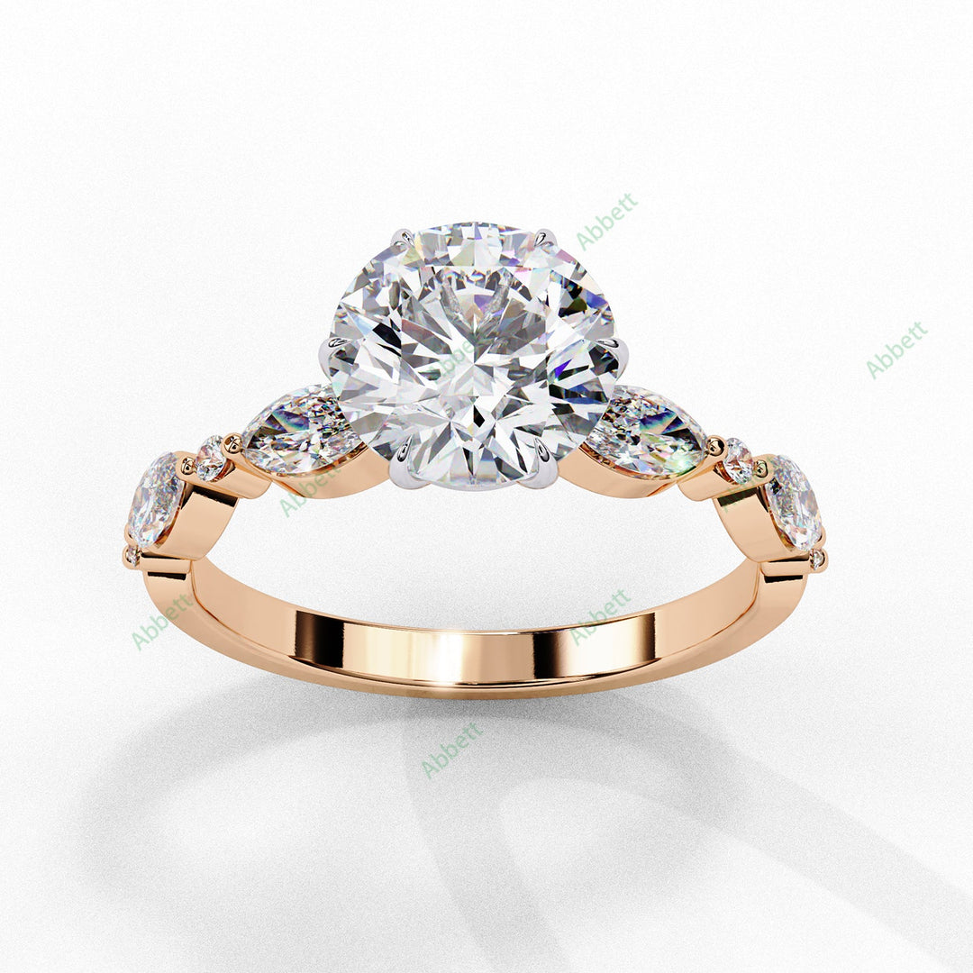 Accented Engagement Ring ENAC1494