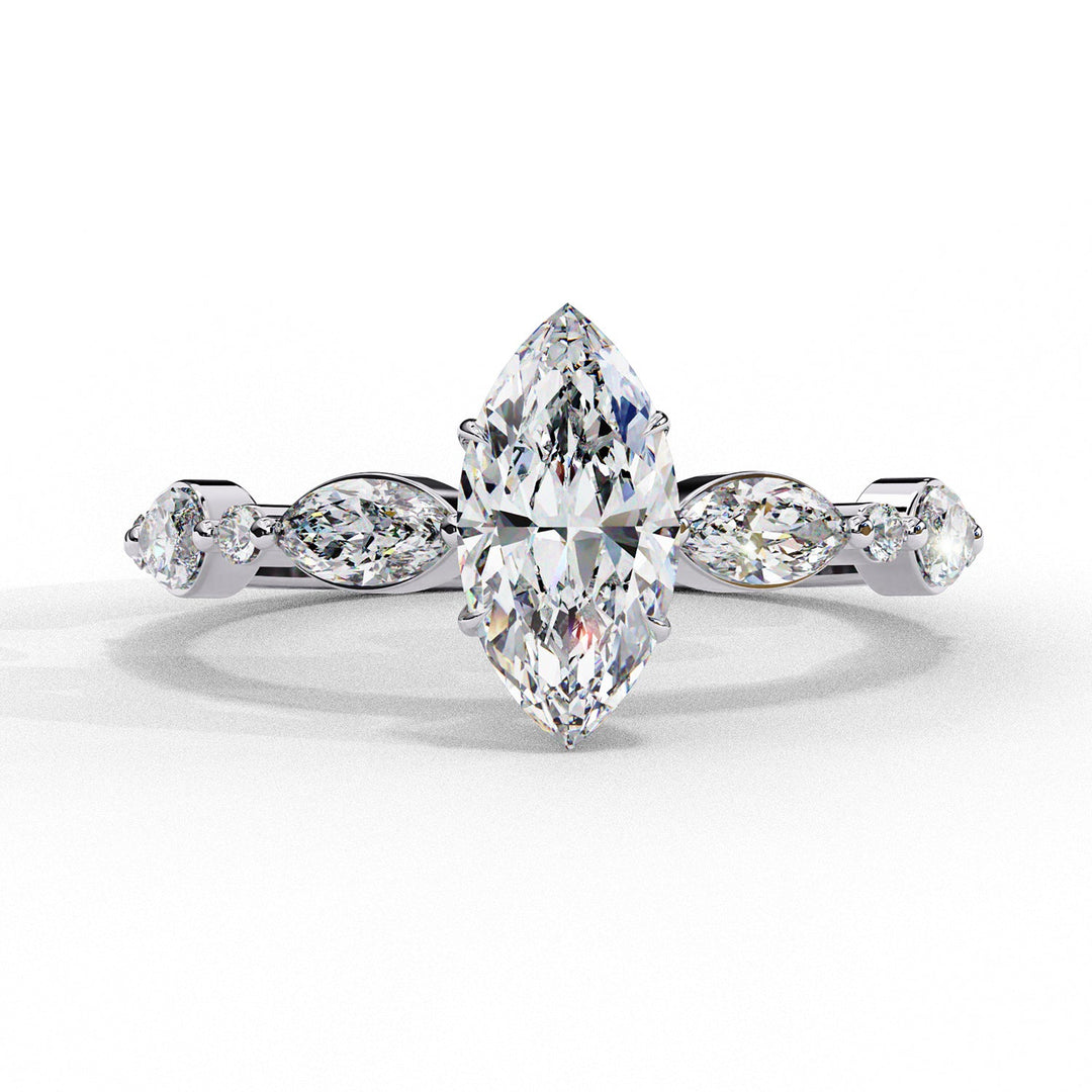 Accented Engagement Ring ENAC1495