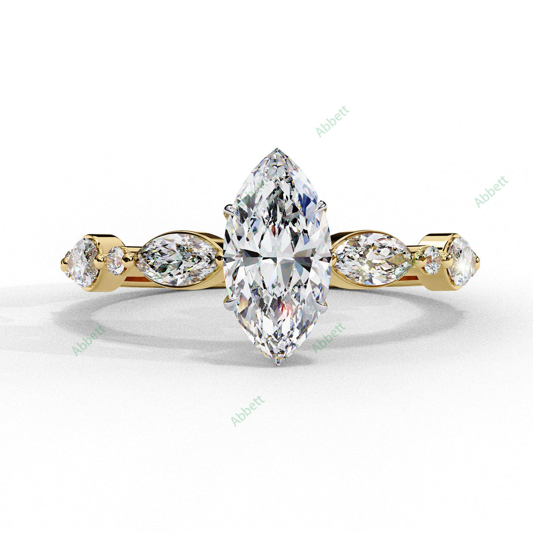 Accented Engagement Ring ENAC1495
