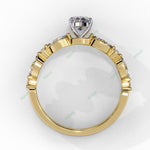 Load image into Gallery viewer, Accented Engagement Ring ENAC1495
