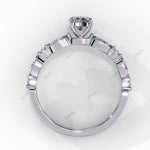 Load image into Gallery viewer, Accented Engagement Ring ENAC1495
