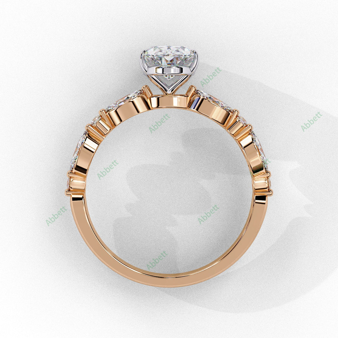 Accented Engagement Ring ENAC1496