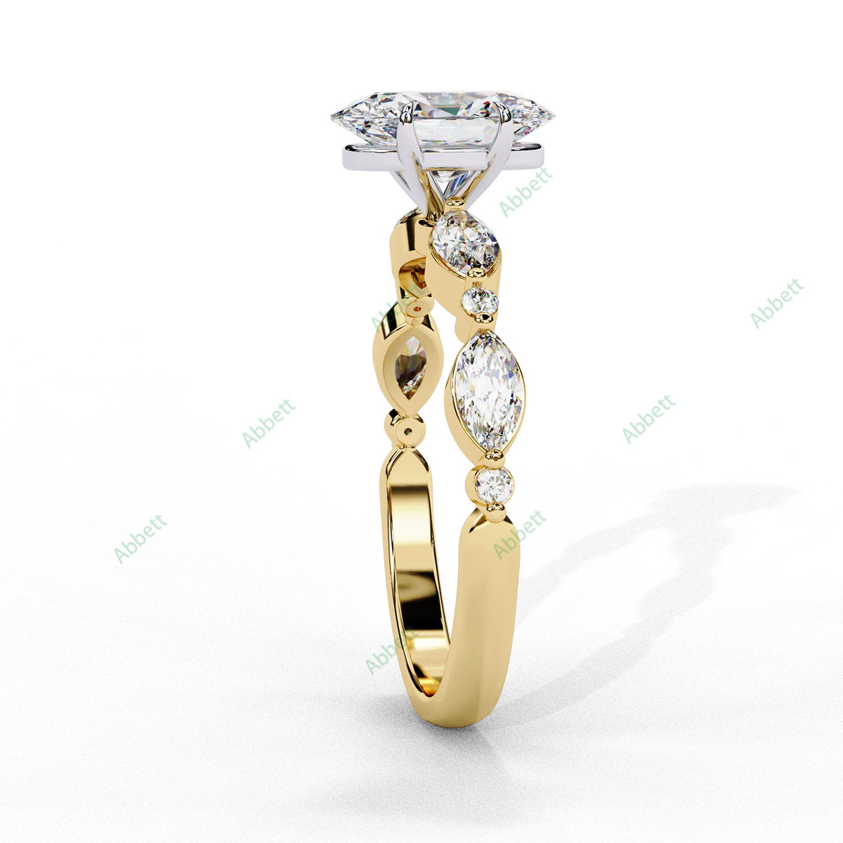 Accented Engagement Ring ENAC1496