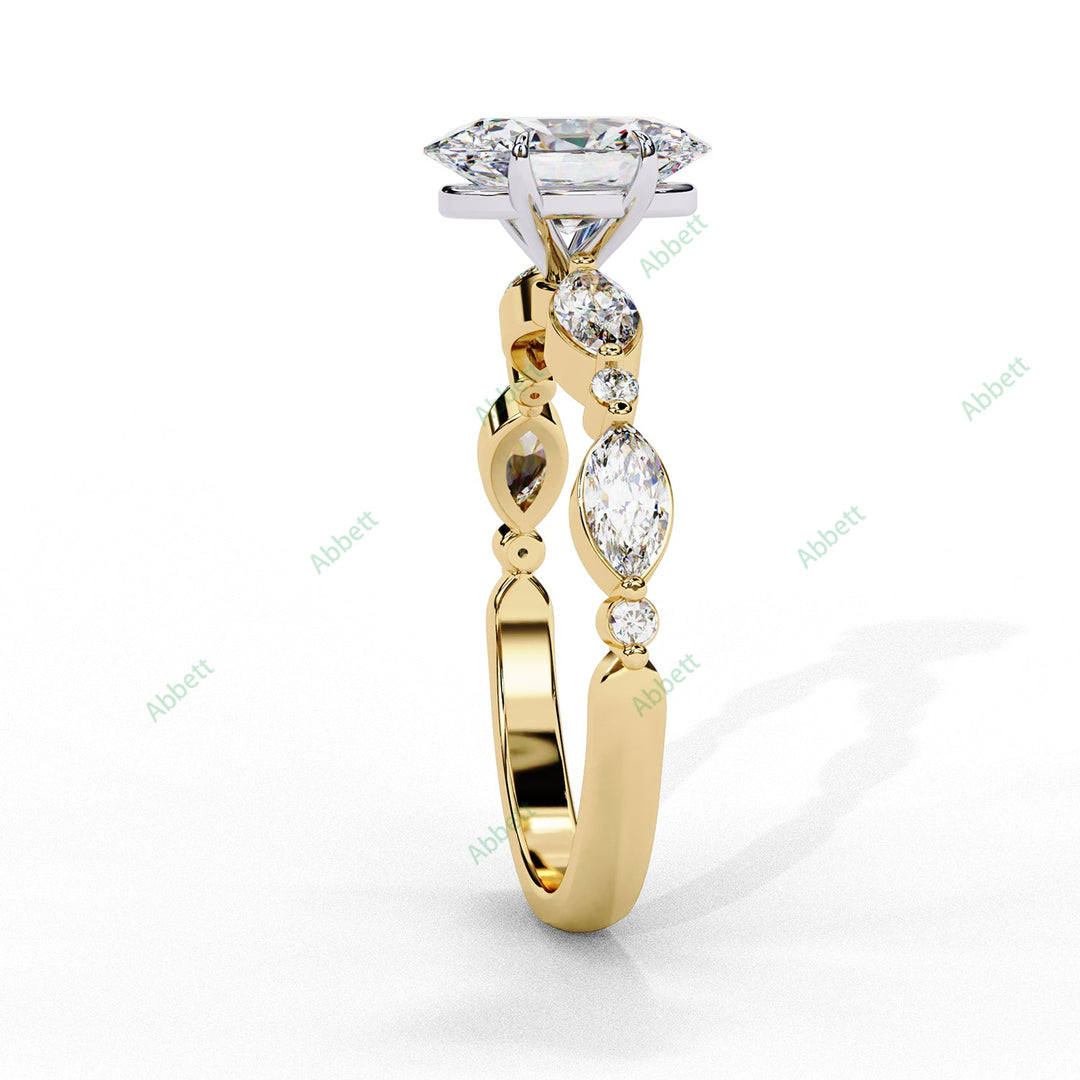 Accented Engagement Ring ENAC1496