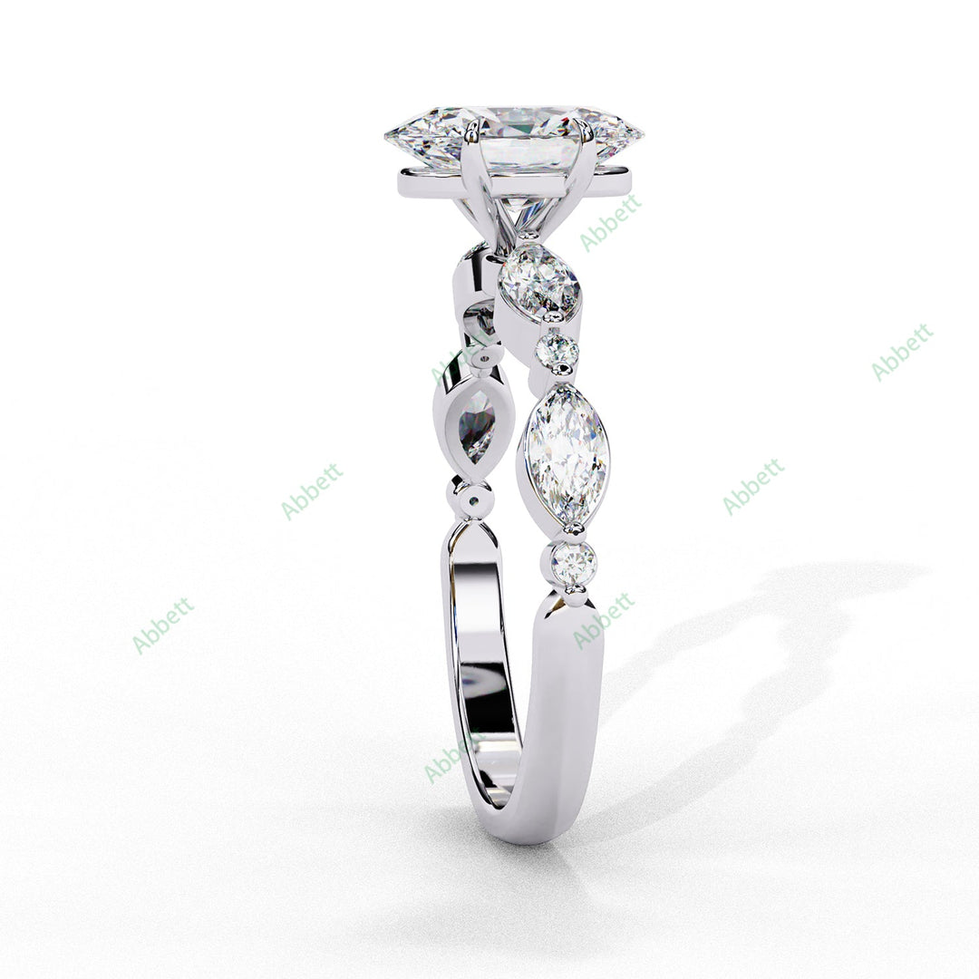 Accented Engagement Ring ENAC1496