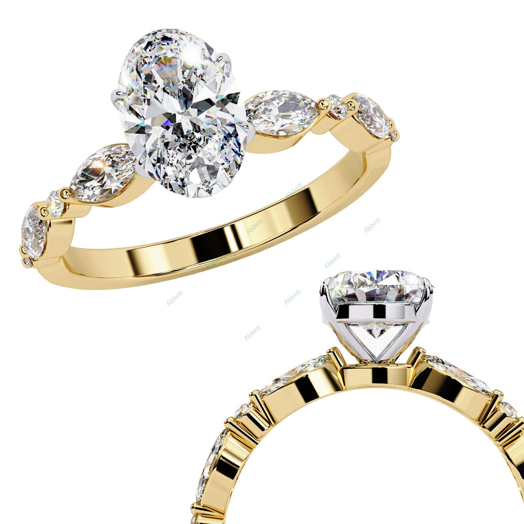 Accented Engagement Ring ENAC1496
