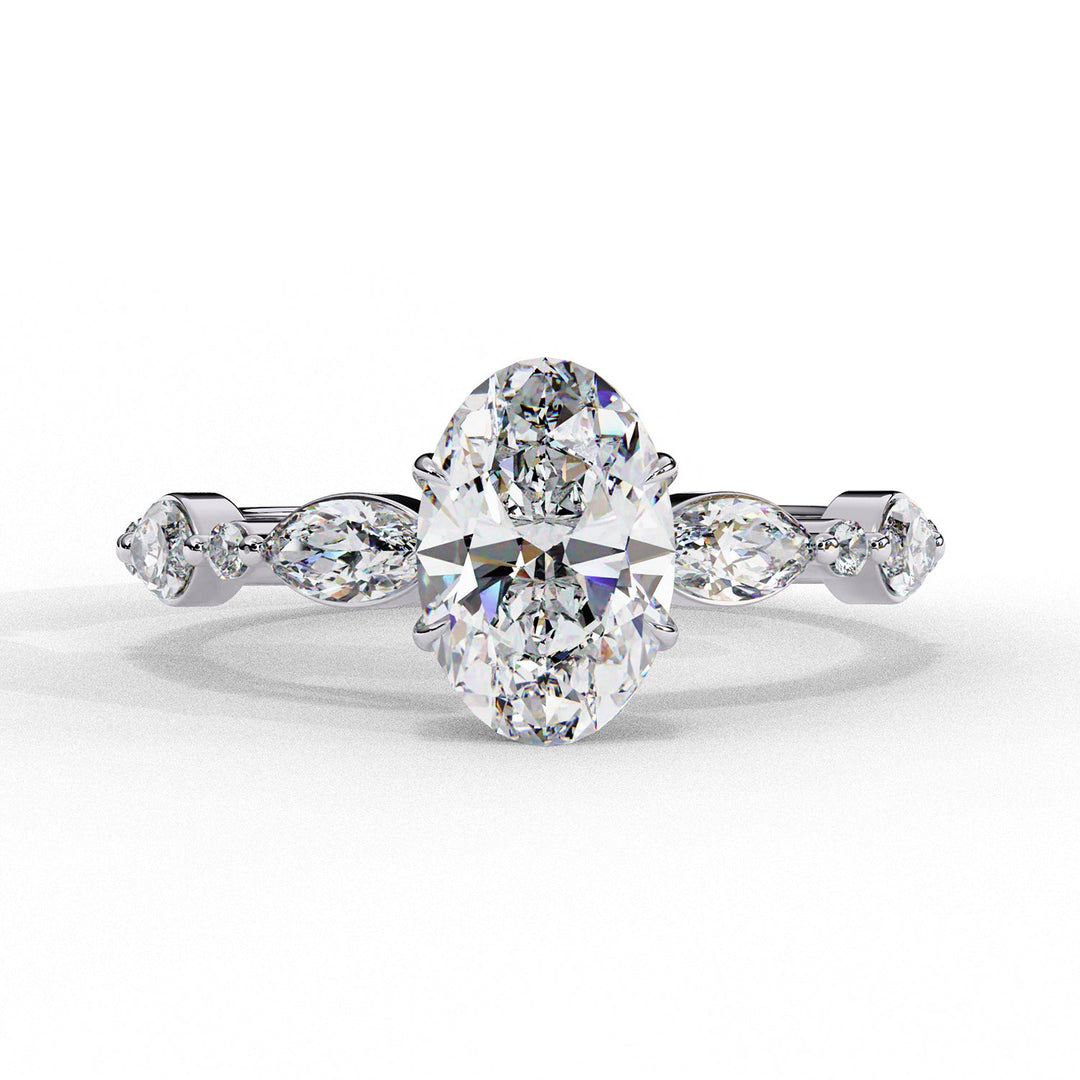 Accented Engagement Ring ENAC1496