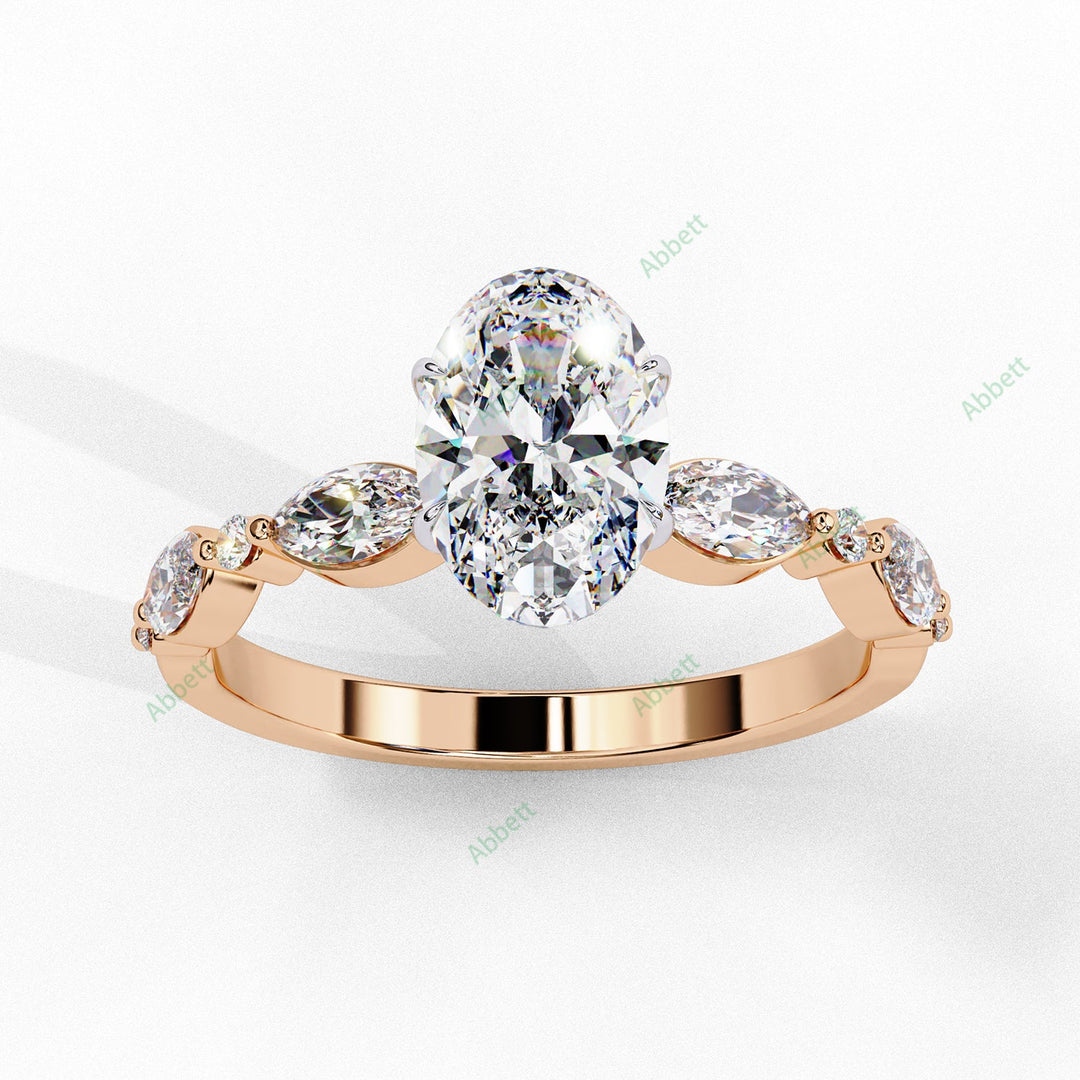 Accented Engagement Ring ENAC1496