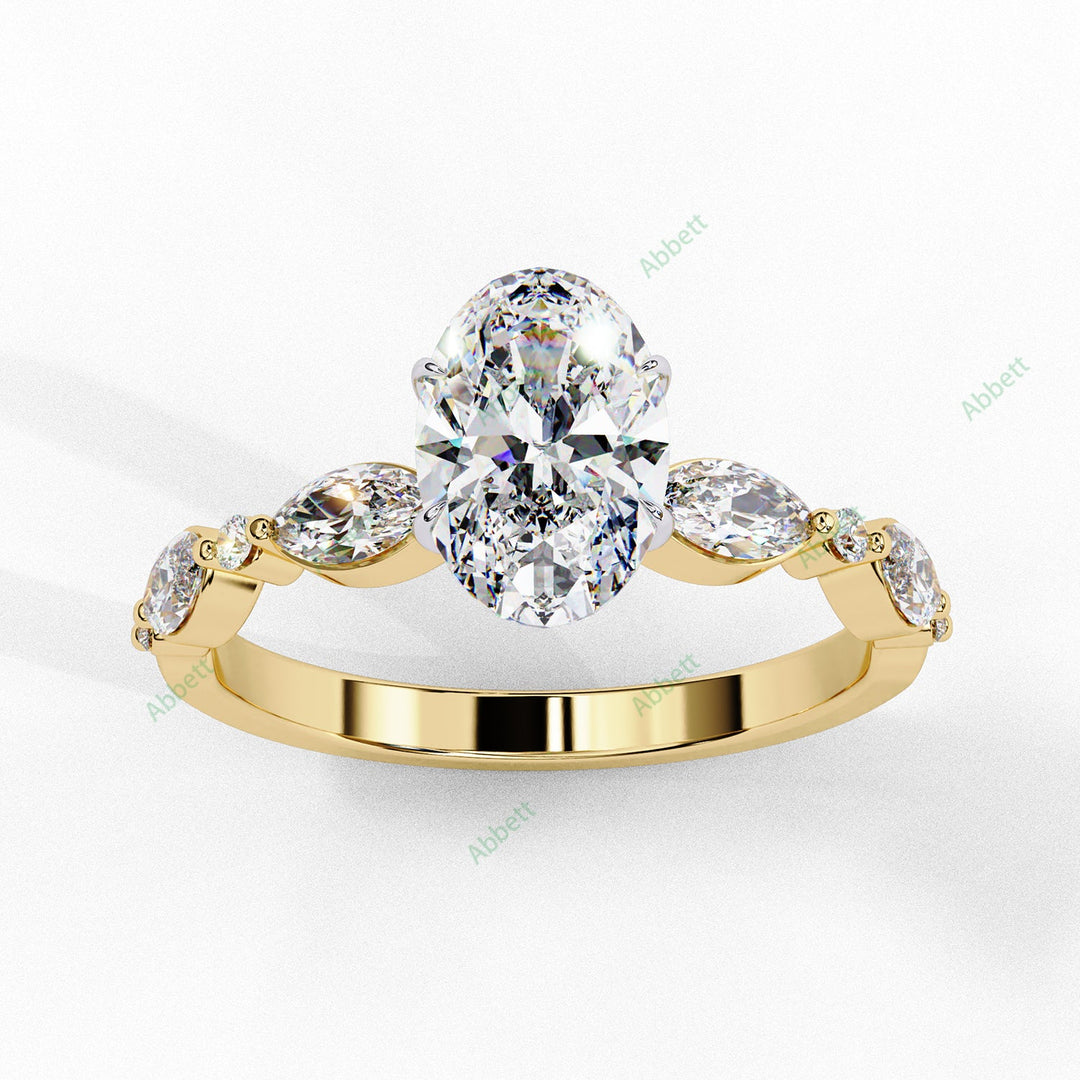 Accented Engagement Ring ENAC1496
