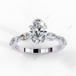 Load image into Gallery viewer, Accented Engagement Ring ENAC1496
