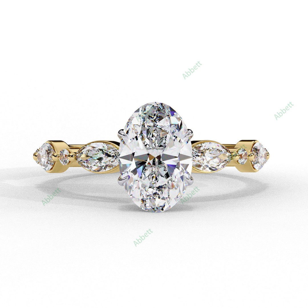 Accented Engagement Ring ENAC1496