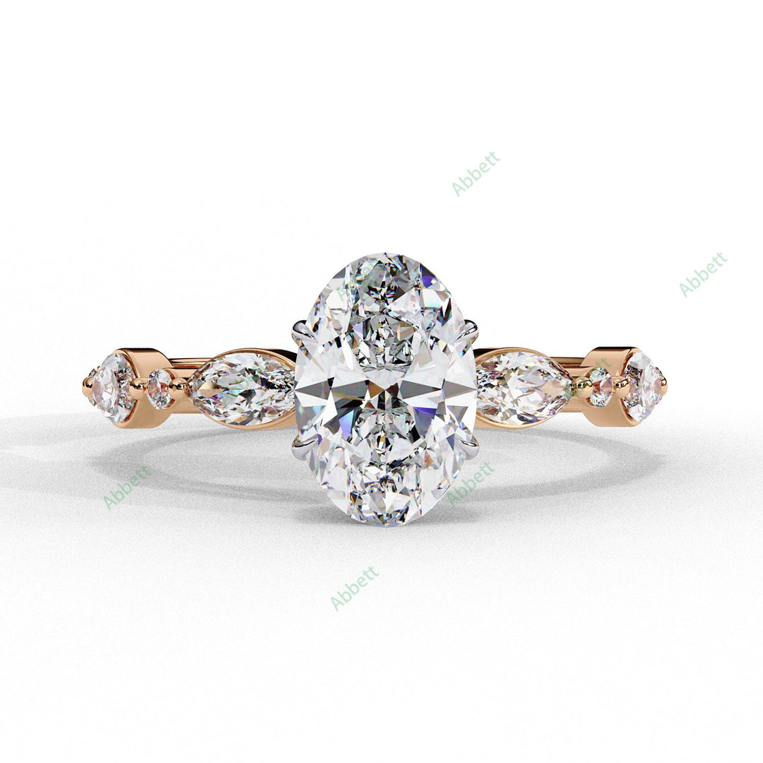 Accented Engagement Ring ENAC1496