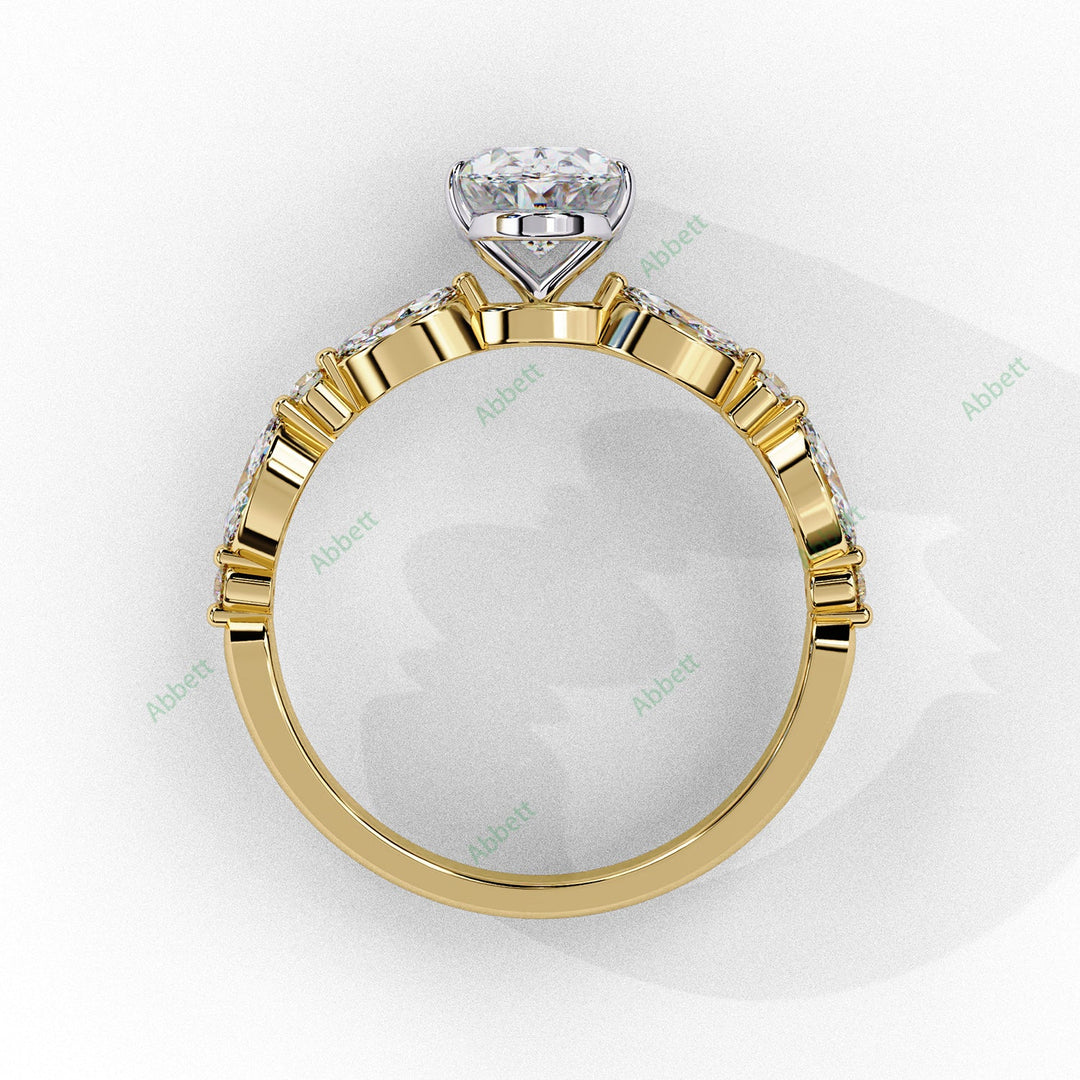 Accented Engagement Ring ENAC1496