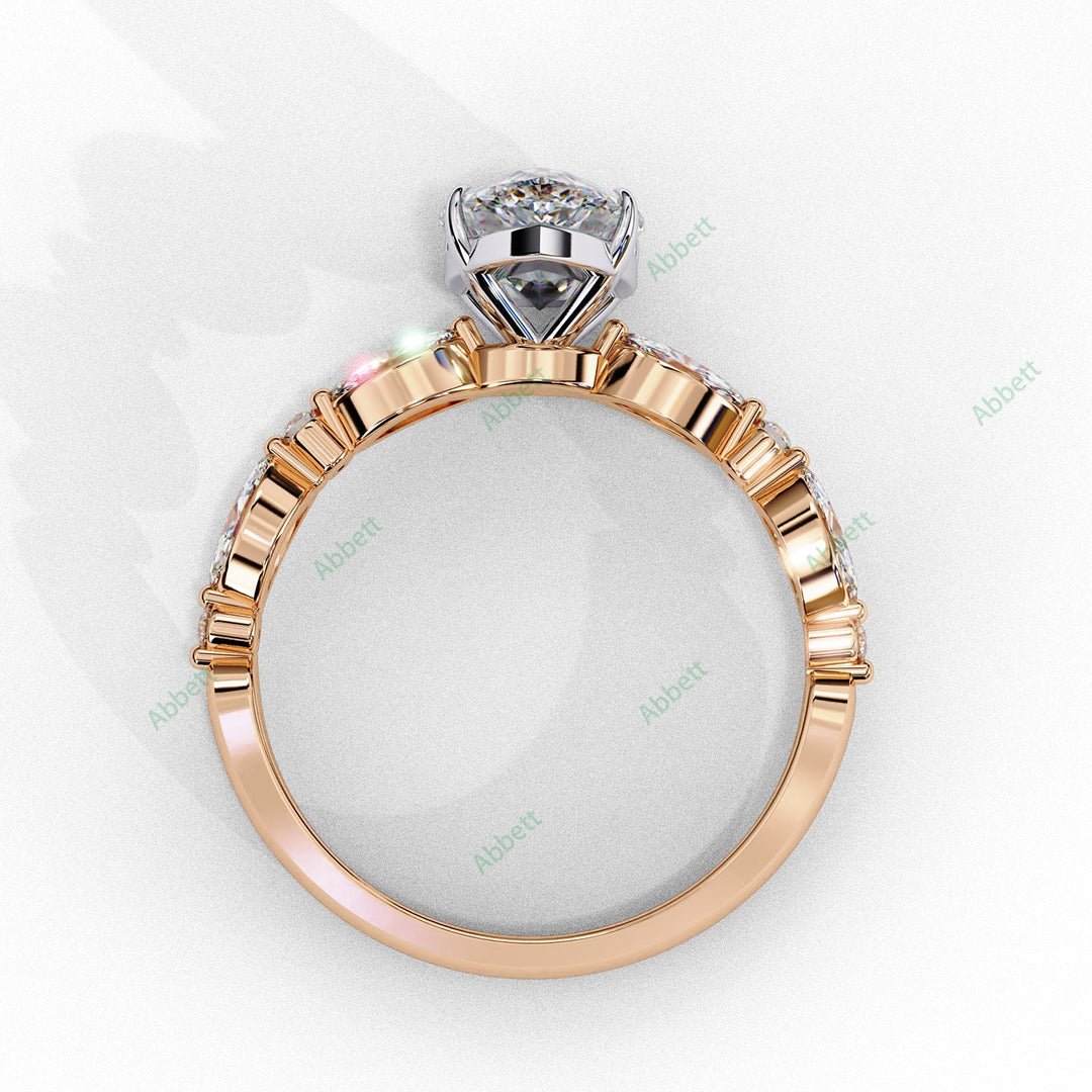 Accented Engagement Ring ENAC1497