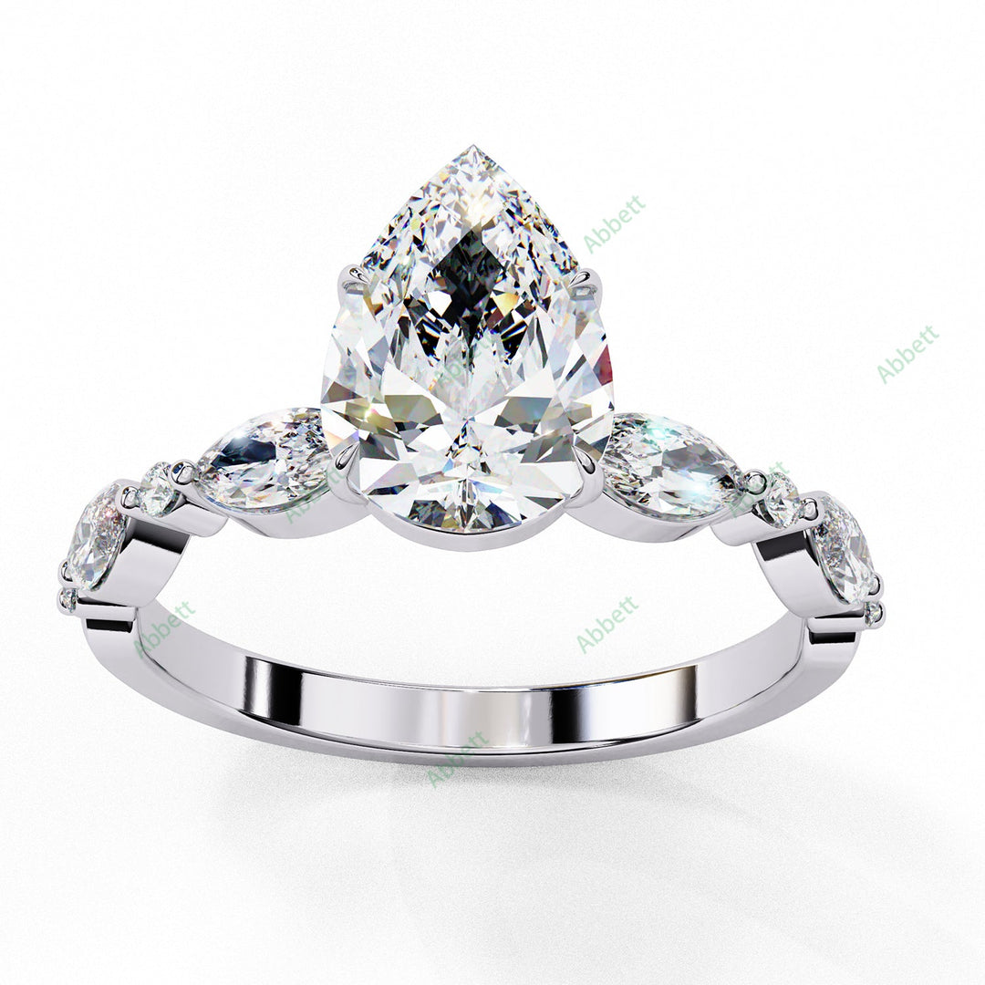 Accented Engagement Ring ENAC1497