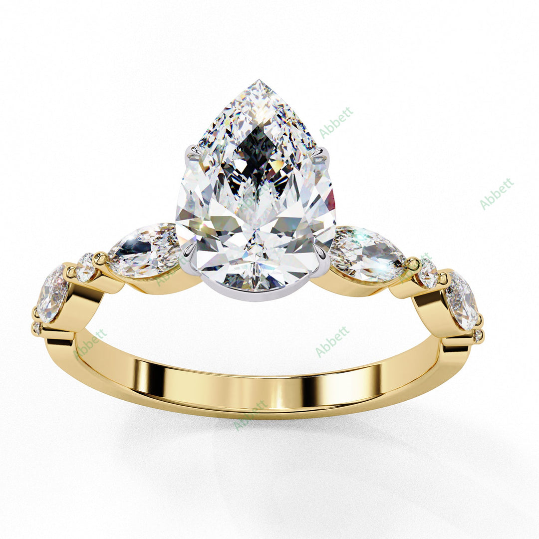 Accented Engagement Ring ENAC1497