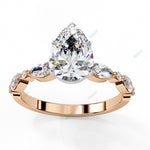 Load image into Gallery viewer, Accented Engagement Ring ENAC1497
