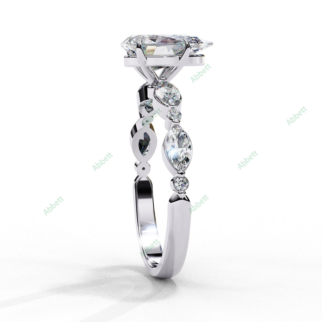 Accented Engagement Ring ENAC1497