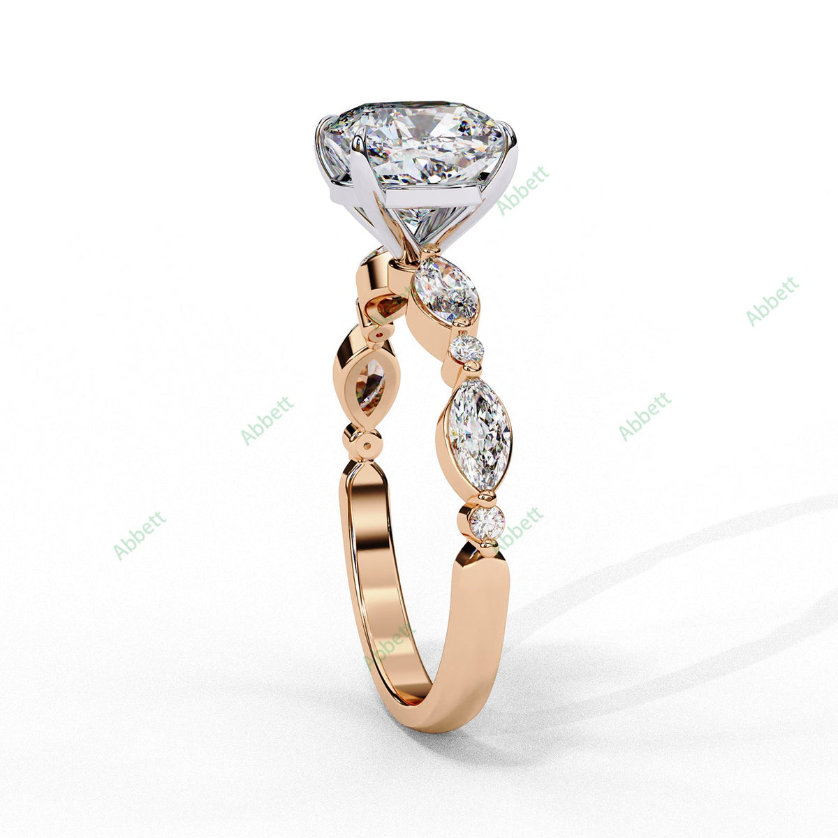 Accented Engagement Ring ENAC1498