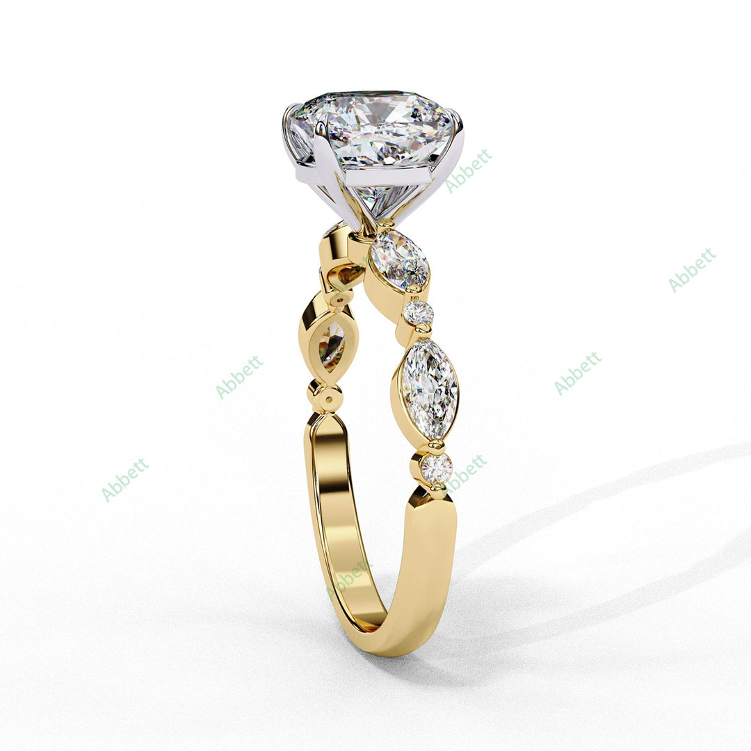 Accented Engagement Ring ENAC1498