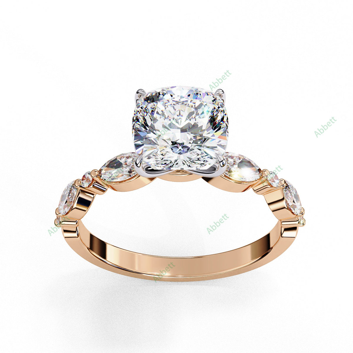 Accented Engagement Ring ENAC1498