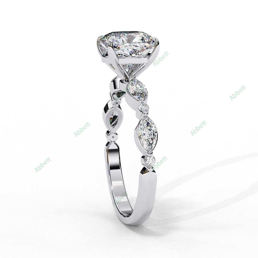 Accented Engagement Ring ENAC1498