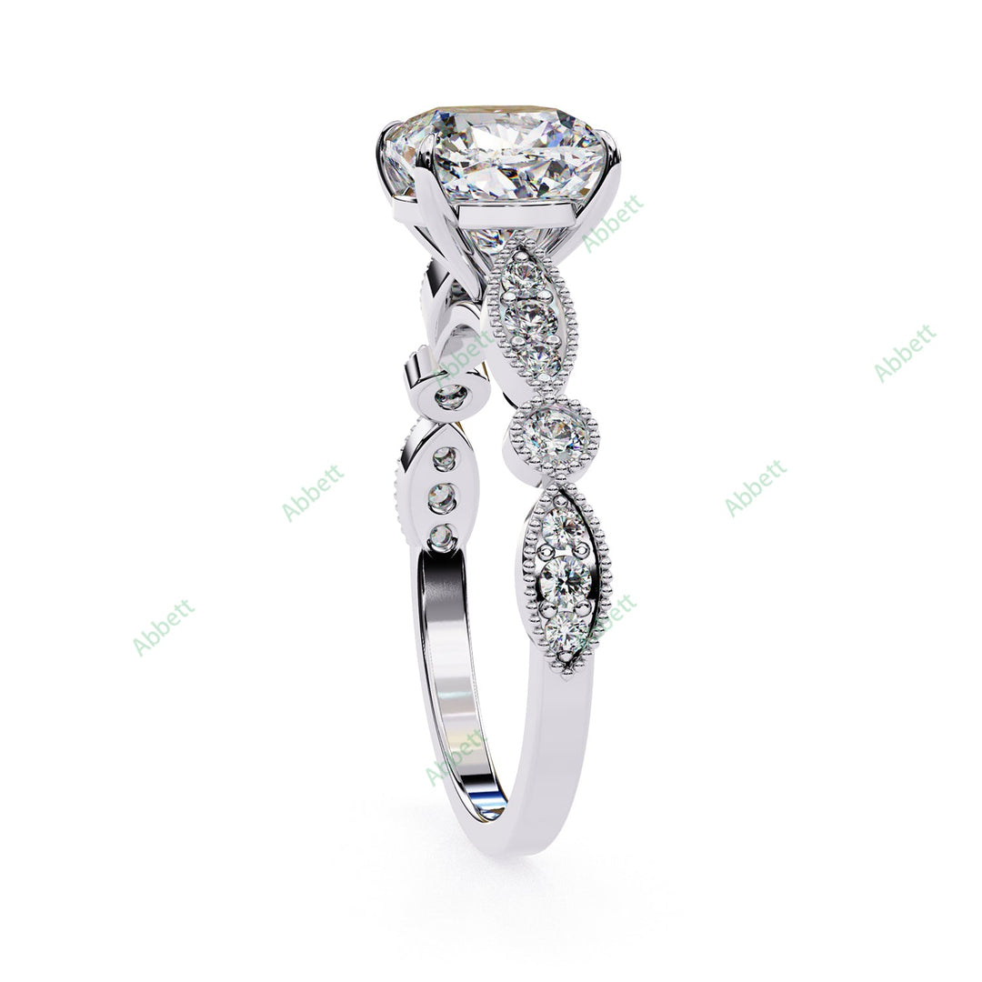 Accented Engagement Ring ENAC1525
