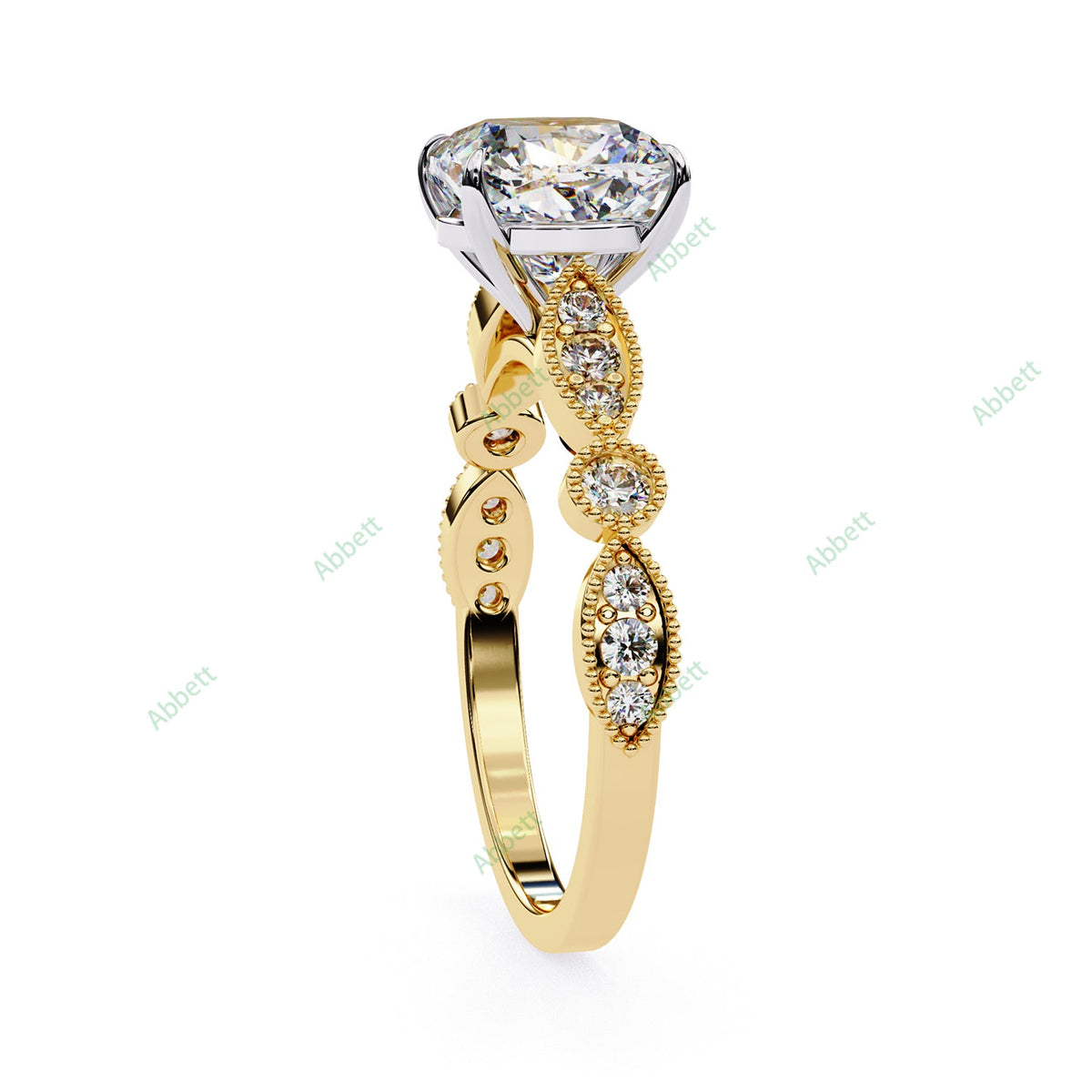 Accented Engagement Ring ENAC1525