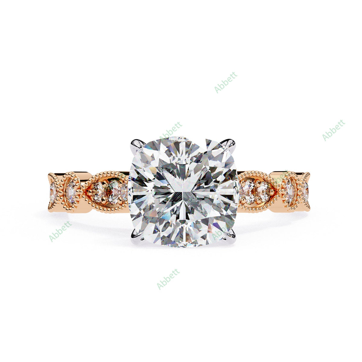 Accented Engagement Ring ENAC1525