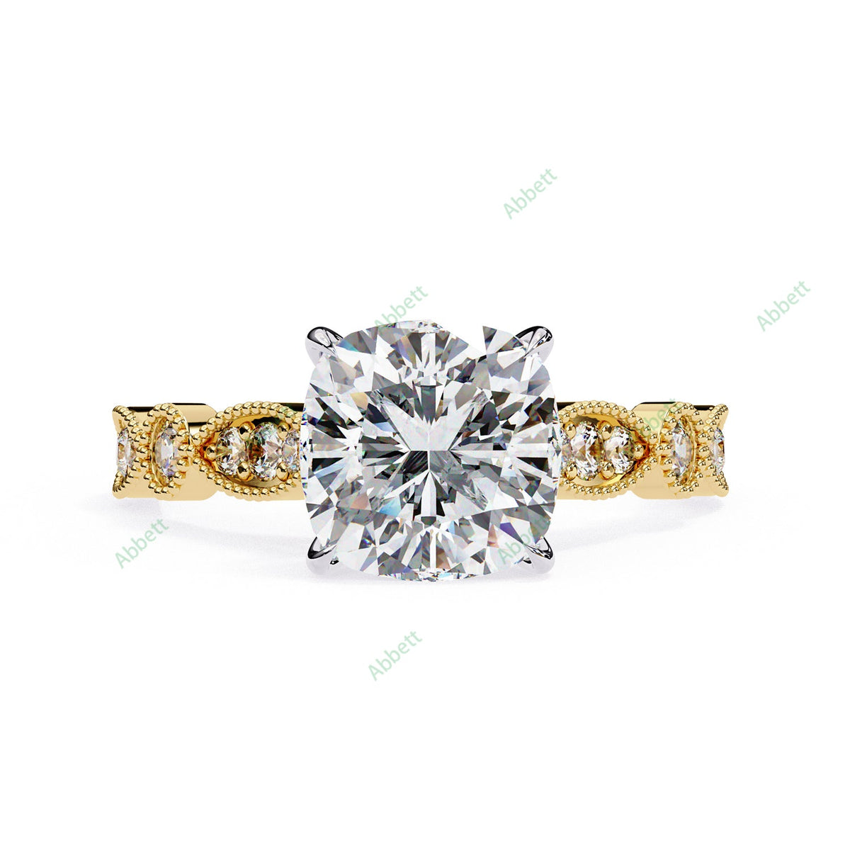 Accented Engagement Ring ENAC1525