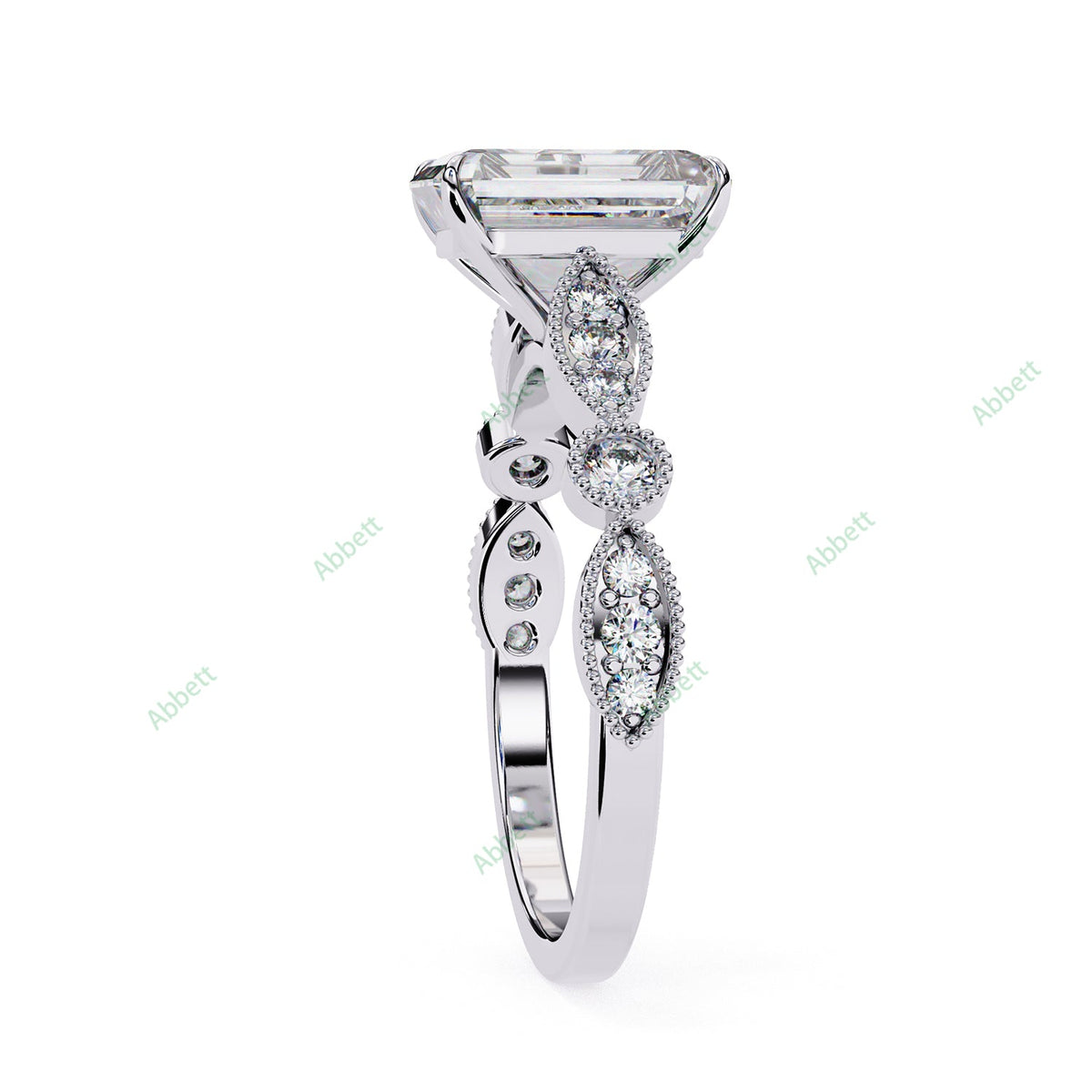 Accented Engagement Ring ENAC1526