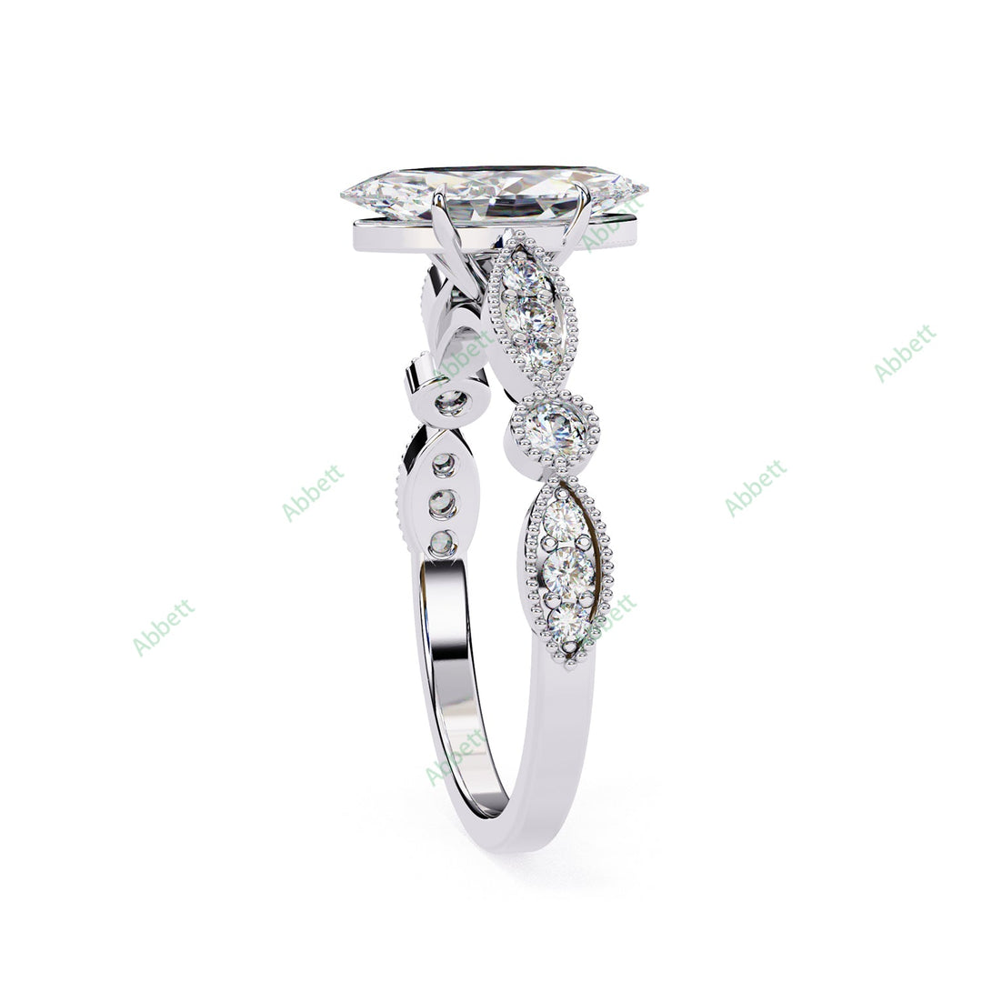 Accented Engagement Ring ENAC1528