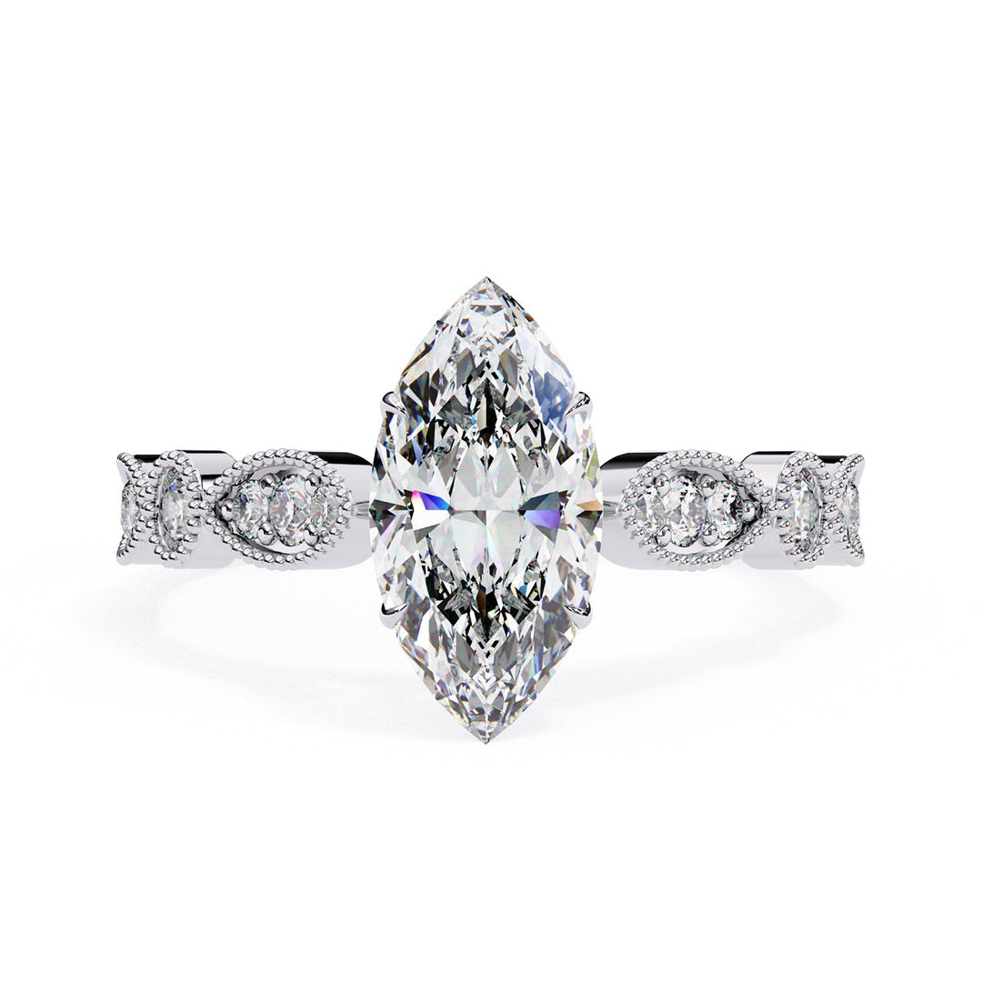 Accented Engagement Ring ENAC1528