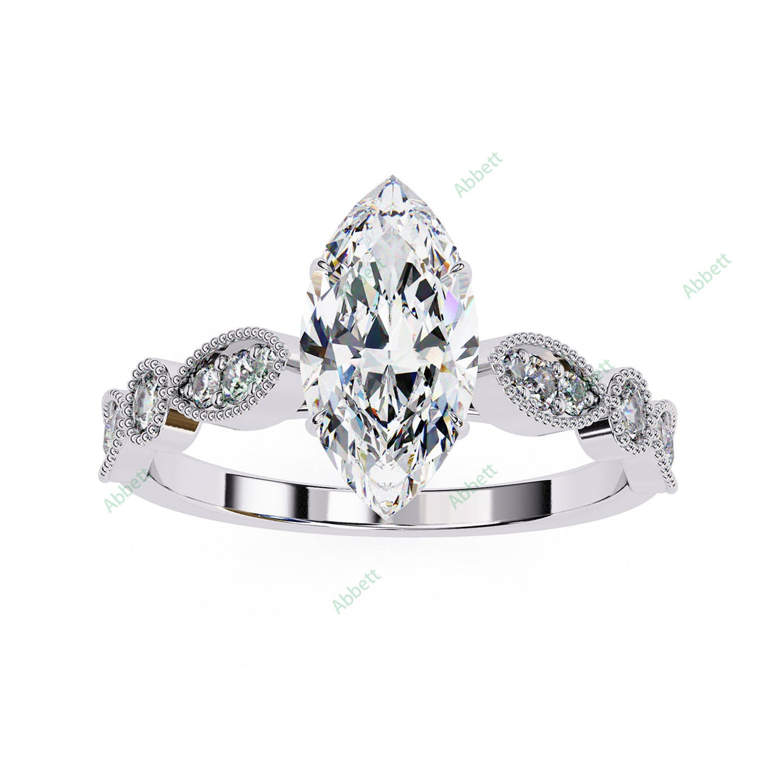Accented Engagement Ring ENAC1528