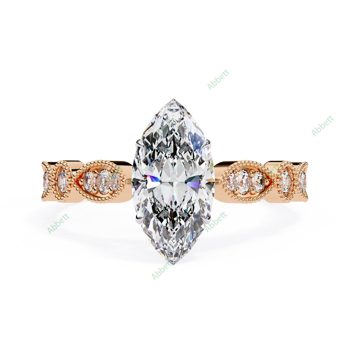 Accented Engagement Ring ENAC1528