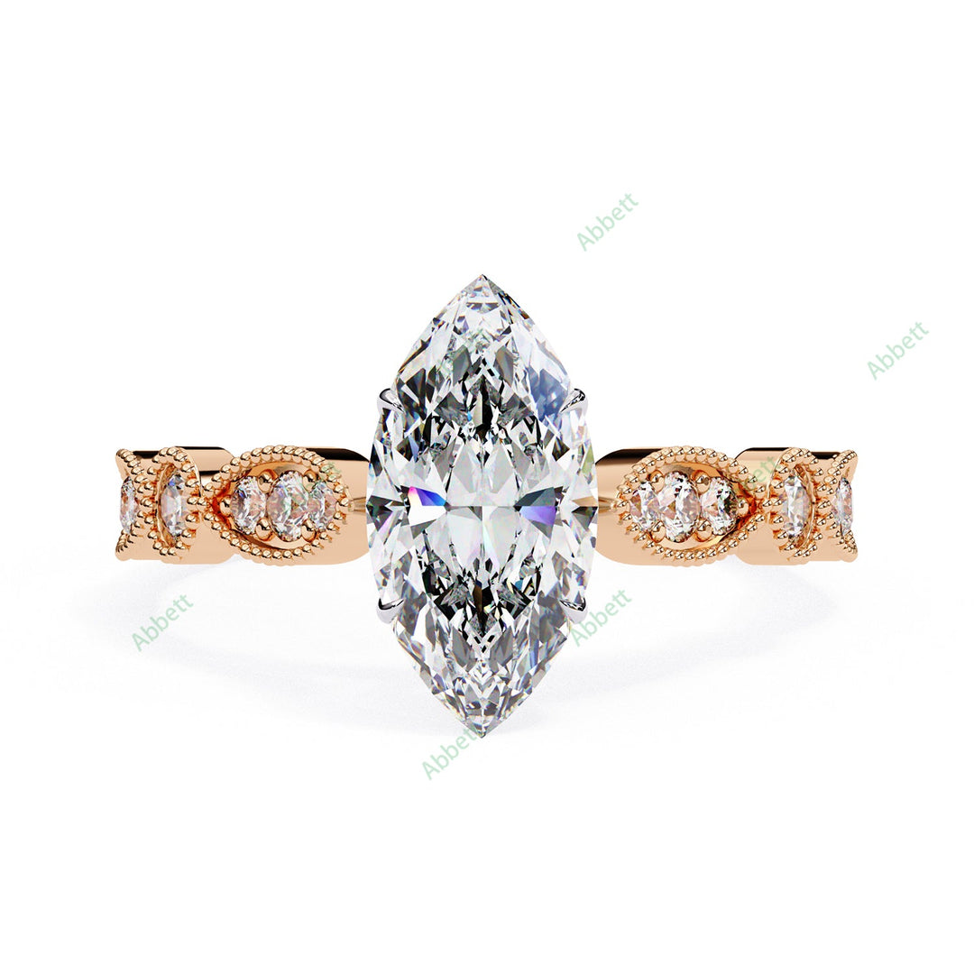 Accented Engagement Ring ENAC1528